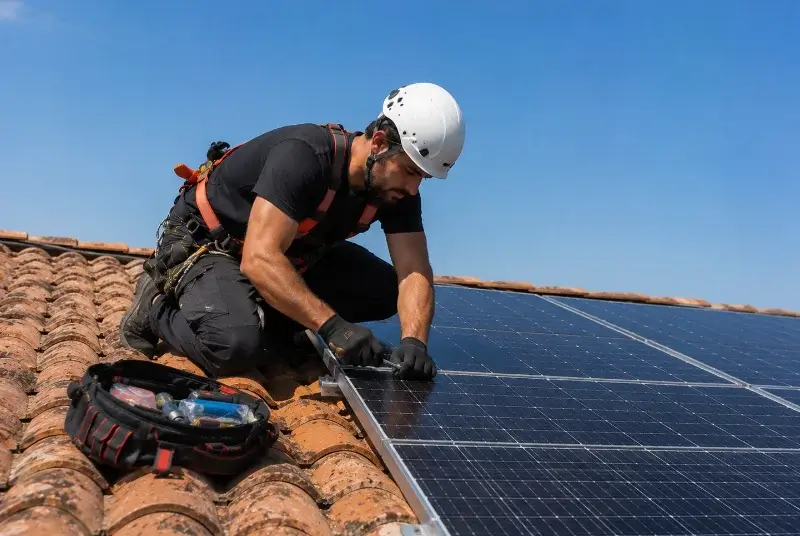 Maintenance et monitoring de panneaux solaires à Cintegabelle